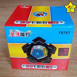 Cubo Rubik Teraminx Shengshou Megaminx 7x7 Dodecaedro - Negro