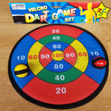 Juego Salón Tiro Al Blanc Dart Game Adherible Tela Velcro