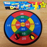 Juego Salón Tiro Al Blanc Dart Game Adherible Tela Velcro