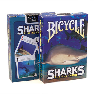 Cartas Bicycle Tiburon Poker Baraja Sharks Cushion Original