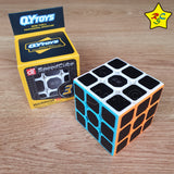 Warrior W Carbono Qiyi Cubo Rubik 3x3 Original Cobra Textura