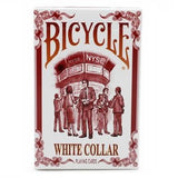 Cartas Bicycle Collar White Blanco Trabajo Baraja Business.